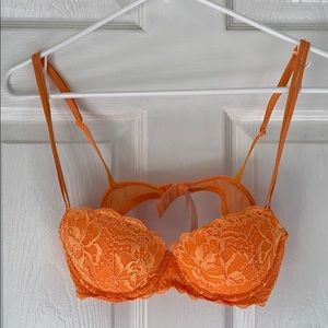 Orange Victoria’s Secret Bra